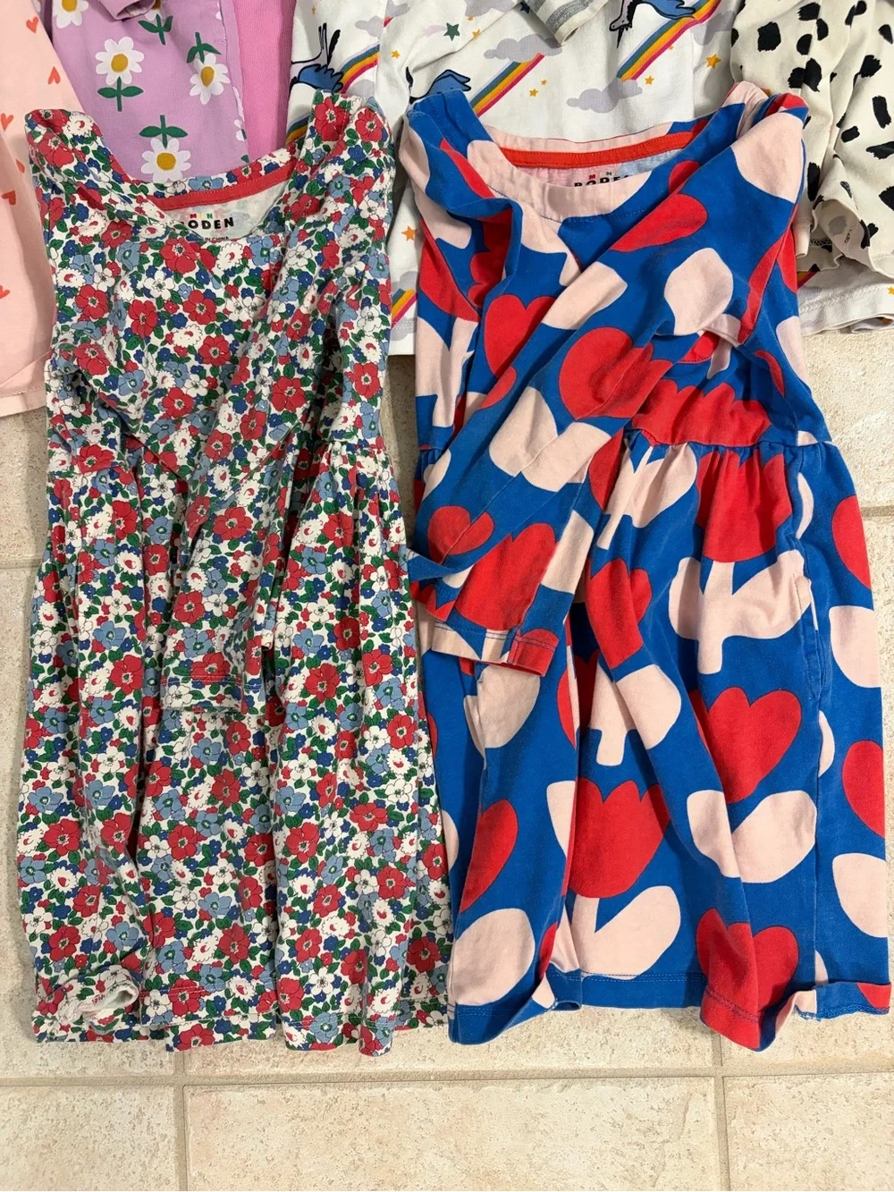 Girls Dresses Bundle - Hanna Anderson and Mini Boden size 5 Hanna 5-6 Boden